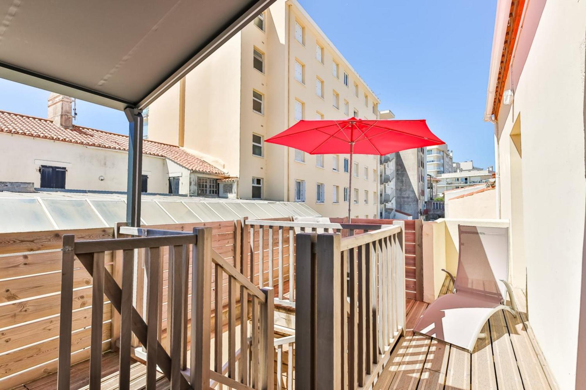 Cote Plage - Vue Mer - Terrasse Saint-Jean-de-Monts Exterior photo